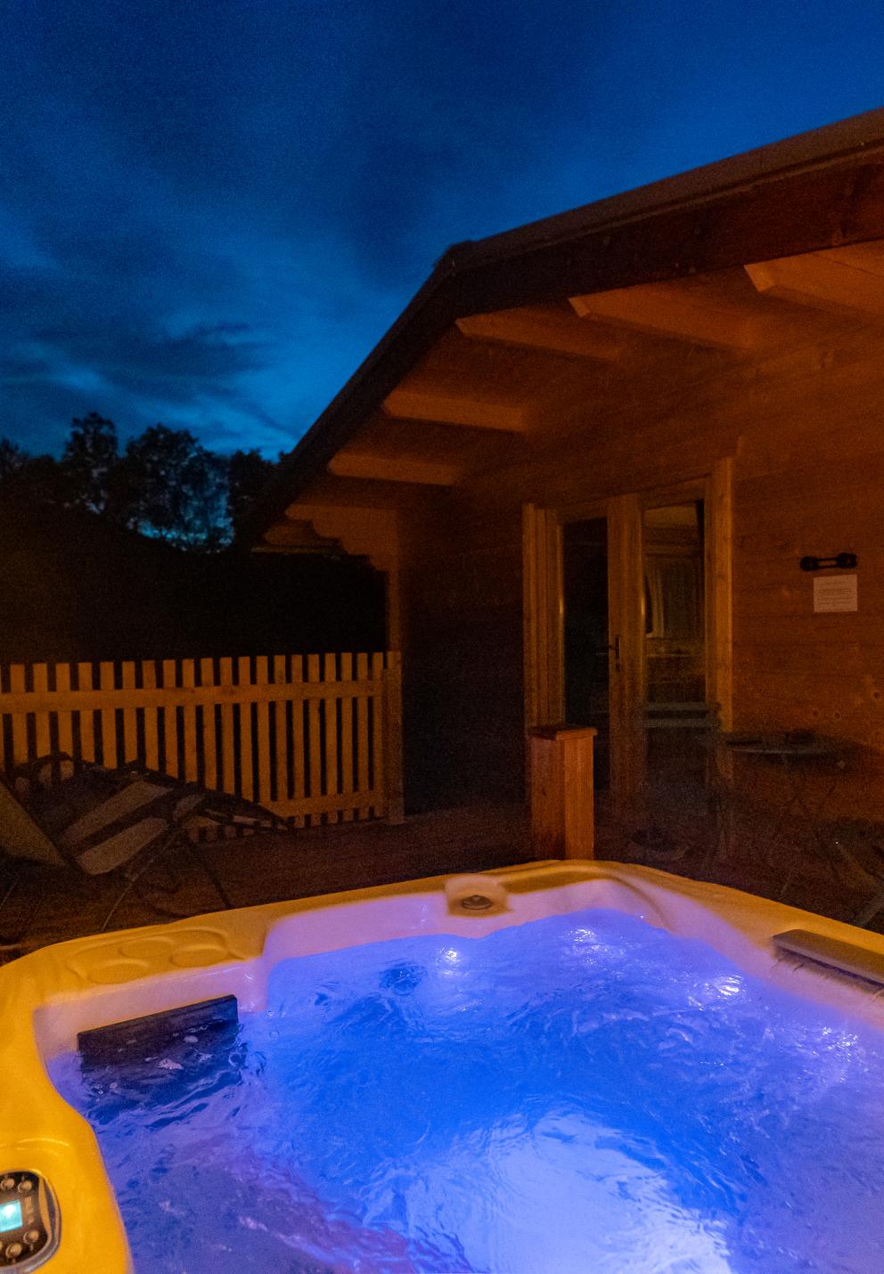 Jacuzzi nuit