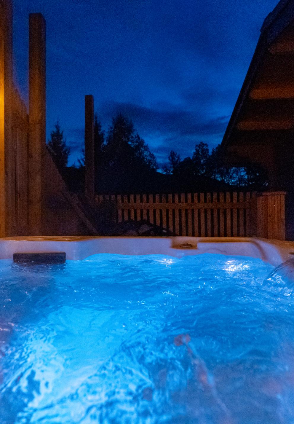 Jacuzzi nuit