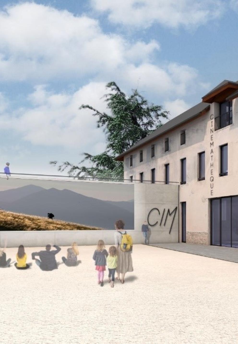 la cinémathèque de montagne à Gap, Hautes Alpes