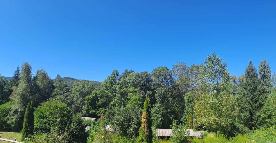 Vue depuis les lodges