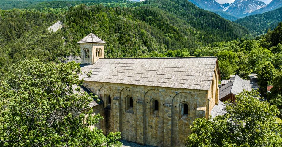 abbaye de Boscodon, Crots, Hautes Alpes, Serre Ponçon