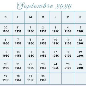 Septembre 2026 sauna
